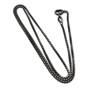 Sterling Silver Box Chain Necklace