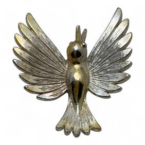 Sterling Silver Bird Pin