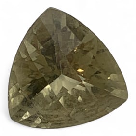 Faceted Yellow Citrine Gemstone