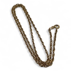 14k Yellow Gold Chain Necklace