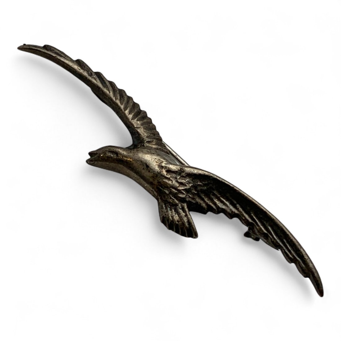 Mexico Silver Eagle Pin: Marked Silver - 2 1/2" Long - 5.7 Grams