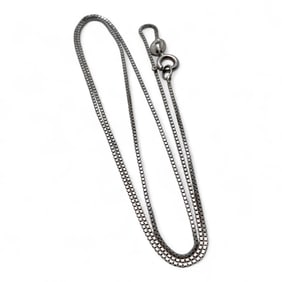 Sterling Silver Box Chain Necklace