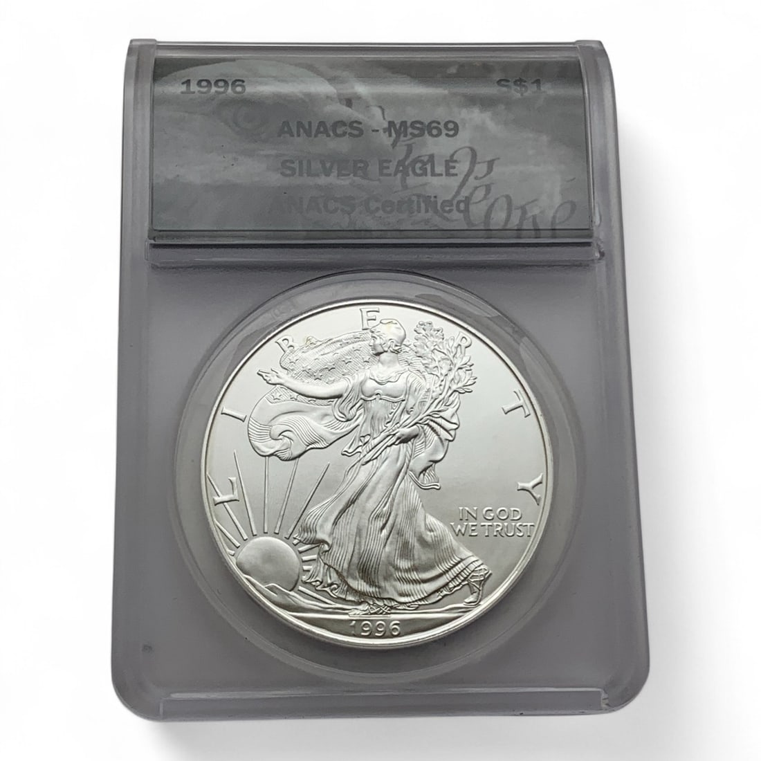 1995 American Silver Eagle One Dollar, Certified (1 of 4)