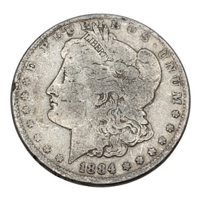 1884 Morgan Silver Dollar