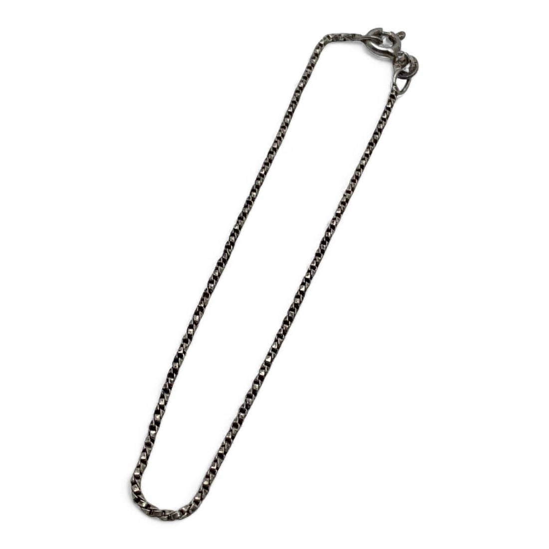 Sterling Silver Bracelet: Marked 925 - 7 1/2" Long - 1.4 Grams