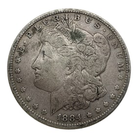 1884 Morgan Silver Dollar