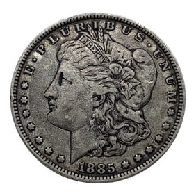 1885 O Morgan Silver Dollar