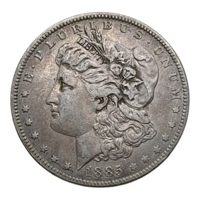 1885 O Morgan Silver Dollar