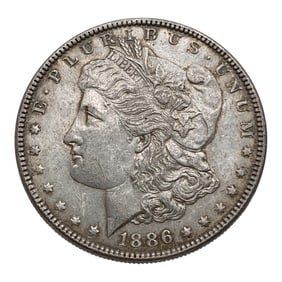 1886 Morgan Silver Dollar