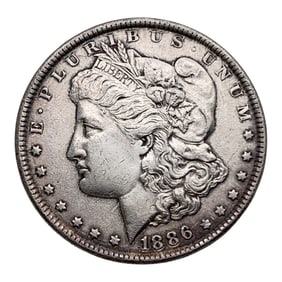 1886 Morgan Silver Dollar