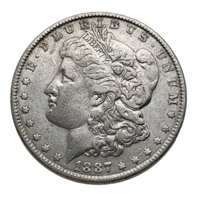 1887 Morgan Silver Dollar