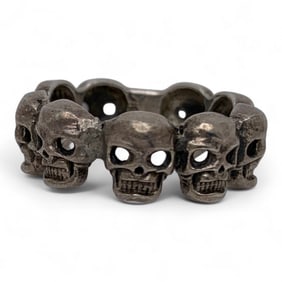Silver Skull Ring