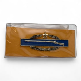 Sterling Silver Enameled Rifle Pin