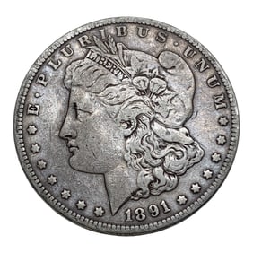 1891 S Morgan Silver Dollar
