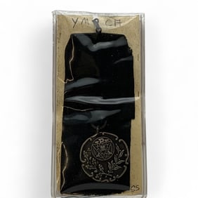 Sterling Medallion Fob