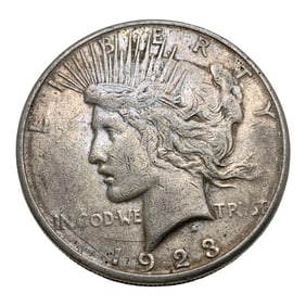 1923 S Peace Silver Dollar