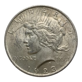 1923 Peace Silver Dollar