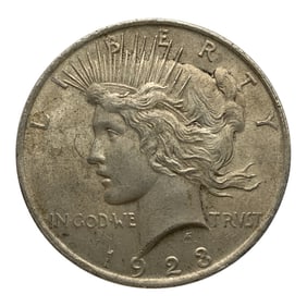 1923 Peace Silver Dollar