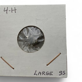 Sterling Silver 4- H Pin