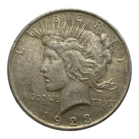 1923 Peace Silver Dollar
