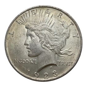 1923 Peace Silver Dollar