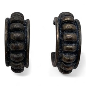 Pair Of Sterling Silver Earrings