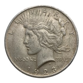 1923 Peace Silver Dollar