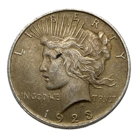 1923 Peace Silver Dollar