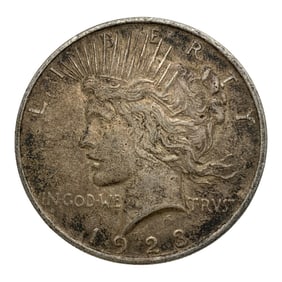 1923 Peace Silver Dollar