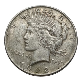 1923 Peace Silver Dollar
