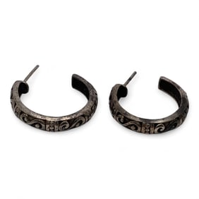 Pair Of Sterling Silver Earrings