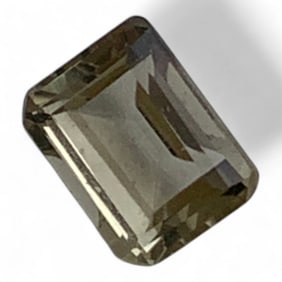 Faceted Clear Quartz Gemstone