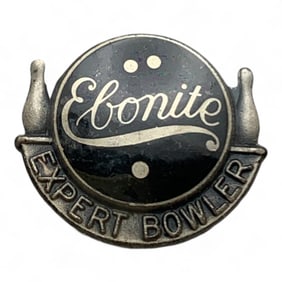 Sterling Silver Expert Bowler Pin