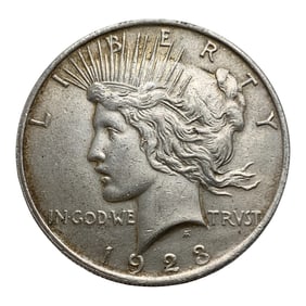 1923 Peace Silver Dollar