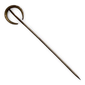 10k Gold Moon Stick Pin