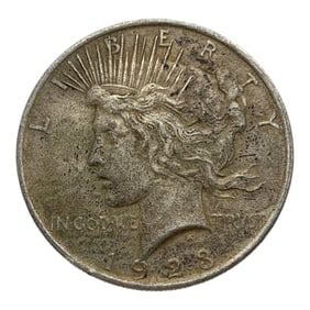 1923 Peace Silver Dollar