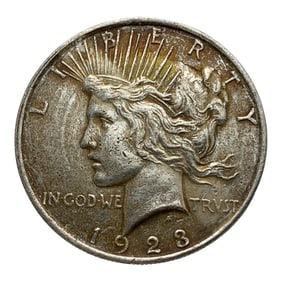 1923 Peace Silver Dollar