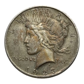 1923 Peace Silver Dollar