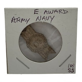 Sterling Silver Army Navy Pin
