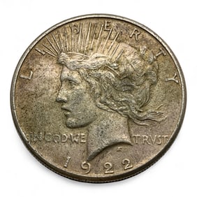 1922 S Peace Silver Dollar