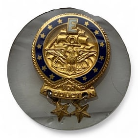 Sterling Gold Tone Production Pin