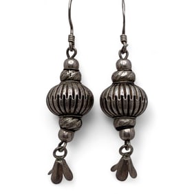 Pair Of Sterling Silver Earrings