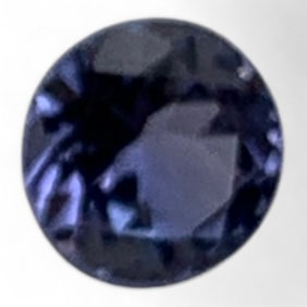 Faceted Blue/purple Tourmaline Gemstone