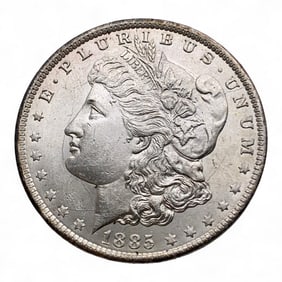 1885 O Morgan Silver Dollar