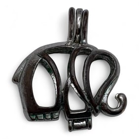 Silver Elephant Pendant