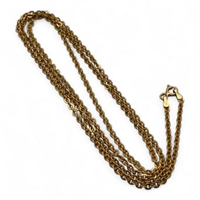 Milor Italy 14k Gold Chain Necklace