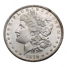 1879 O Morgan Silver Dollar