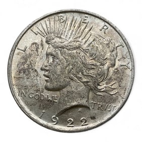 1922 Peace Silver Dollar