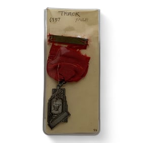 1937 Sterling Track Mile Medal