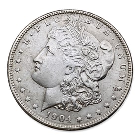 1904 O Morgan Silver Dollar